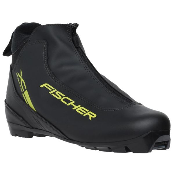 Ботинки для беговых лыж Fischer XC Sport Pro черный/желтый 47 р.