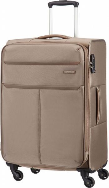 Чемодан American Tourister 83A*003 Colora III Spinner бежевый (08)