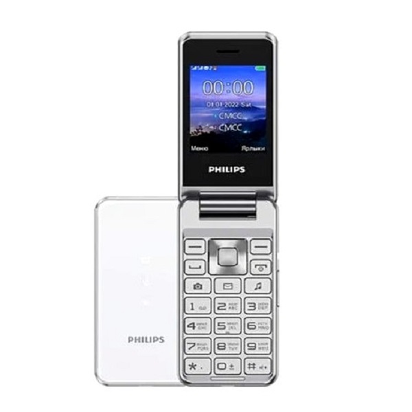 Сотовый телефон Philips Xenium E2601 серебристый 32 Мб