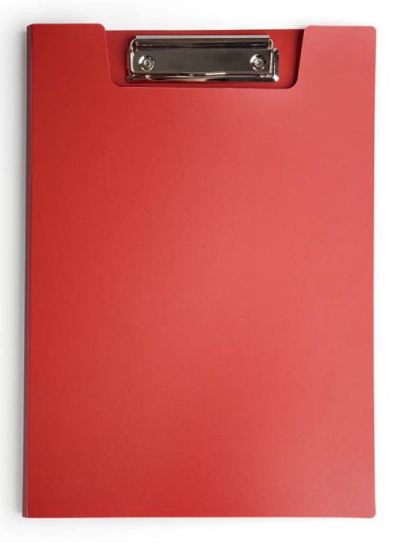 Папка клипборд Бюрократ PD602blu А4 пластик 1.2мм синий