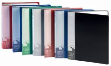 Папка с 60 прозрач. вкладышами Бюрократ BPV60red А4 пластик 0.7мм торц. карман с бум. встав. красный